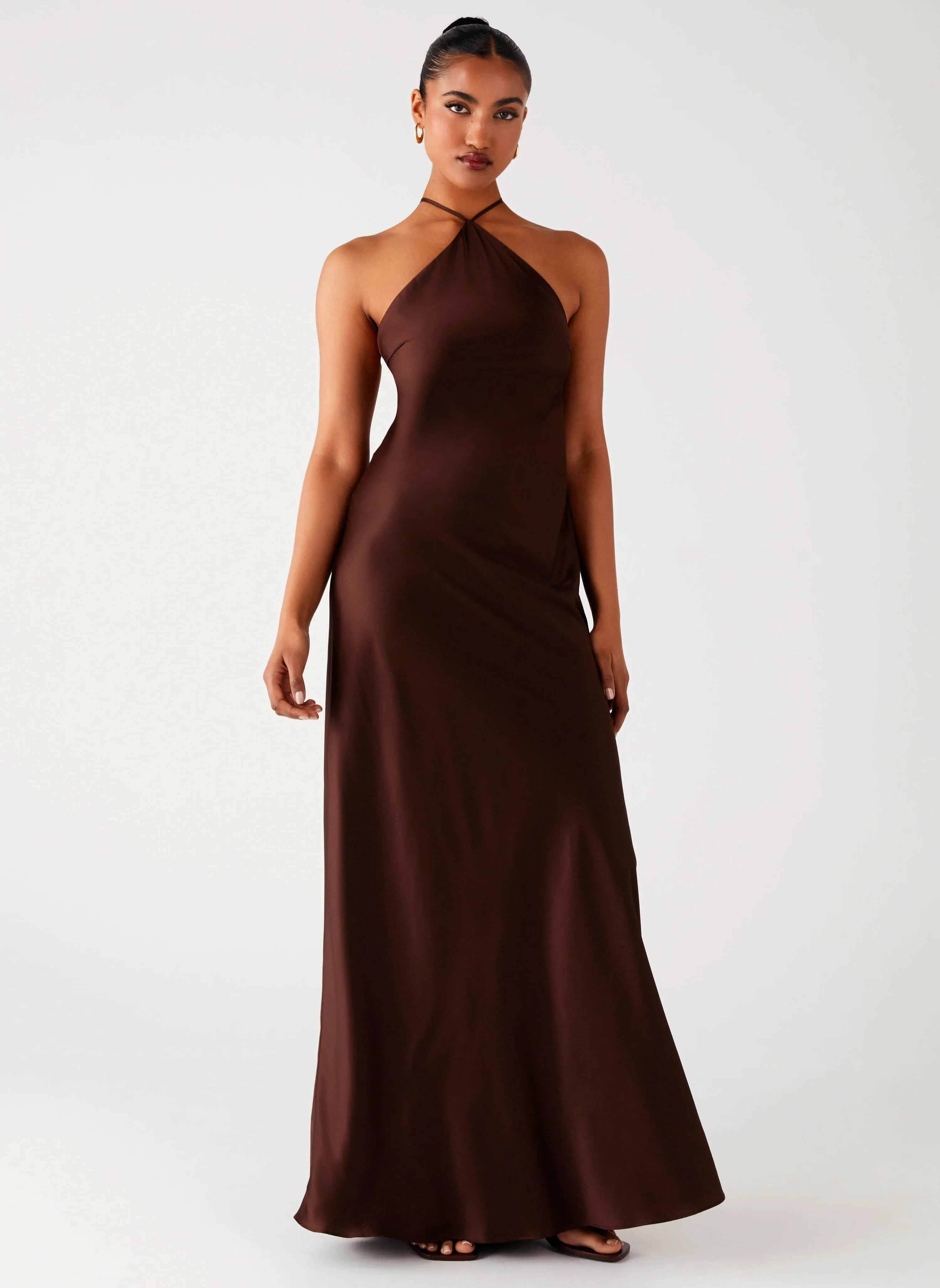 Easy Match Tulama Maxi Dress - Chocolate