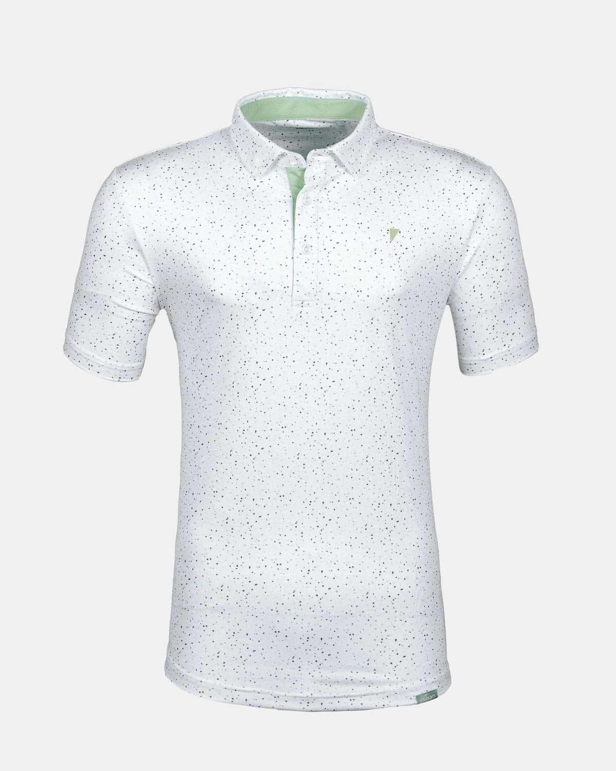 Relaxed Look Teal Confetti Classic Polo