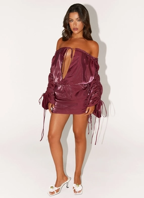 Reeve Mini Dress - Mulberry Farm Air