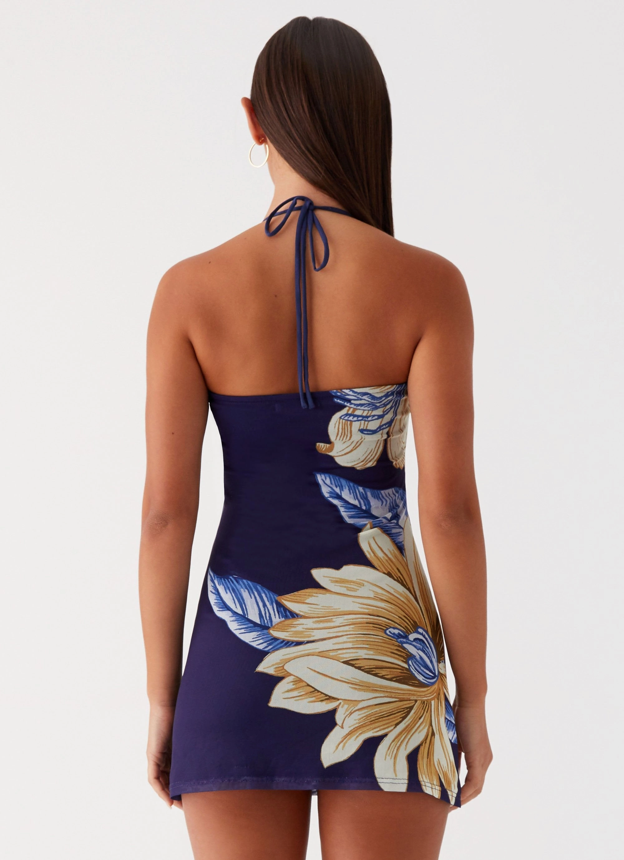 Vibrant Light Style Upgrade Every Time Mini Dress - Navy