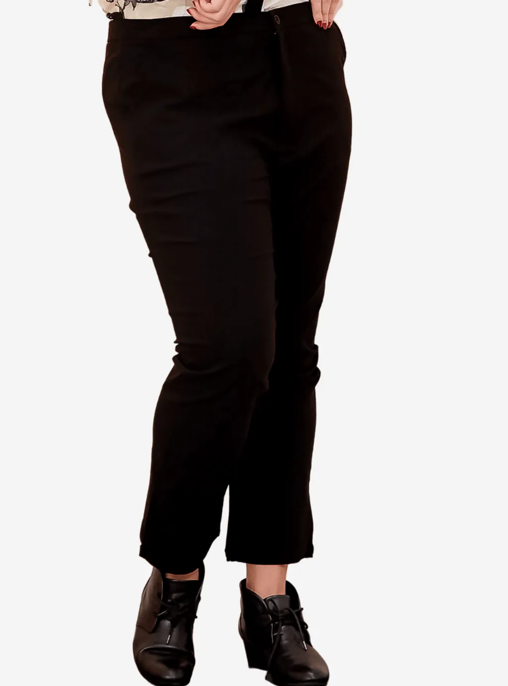 Executive Black Pants - Slim Fit