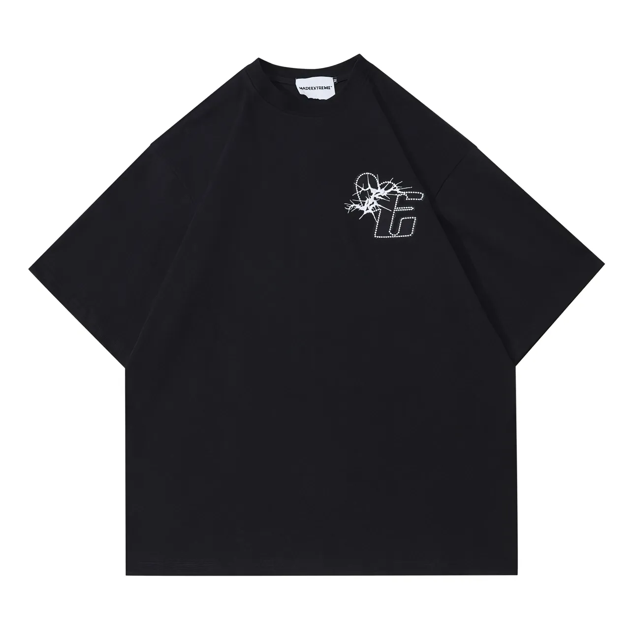Extreme Aesthetic Logo Print Cotton T-Shirt
