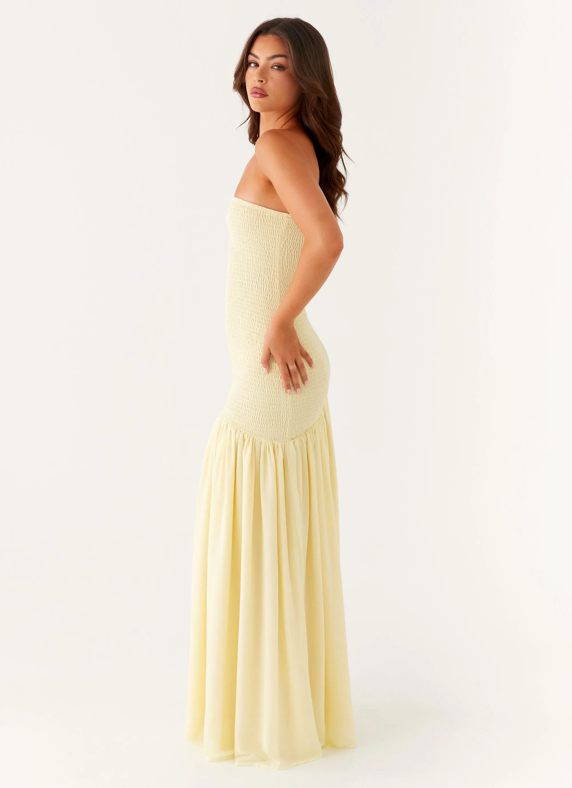 Bright bold dress Royce Maxi Dress - Yellow