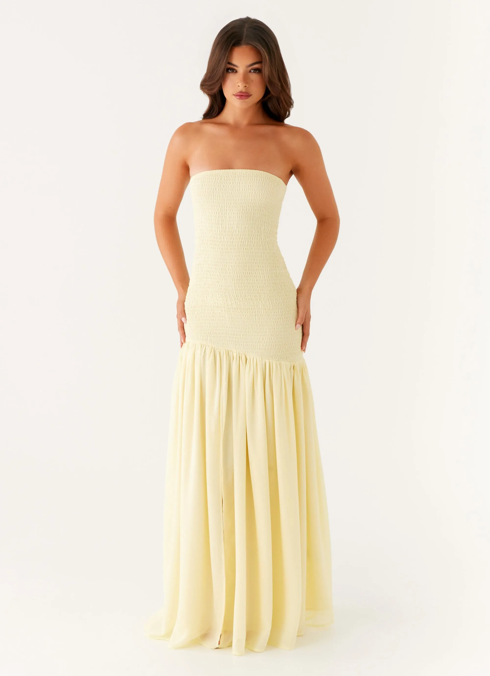 Royce Maxi Dress - Yellow All Inclusive