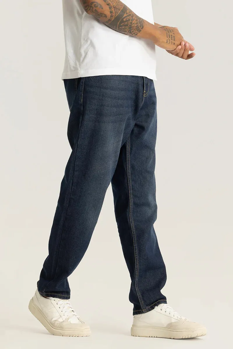 Fabien Navy Loose Fit Jeans