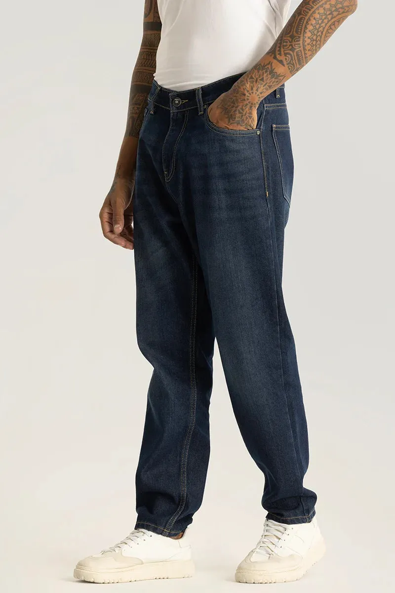 Fabien Navy Loose Fit Jeans
