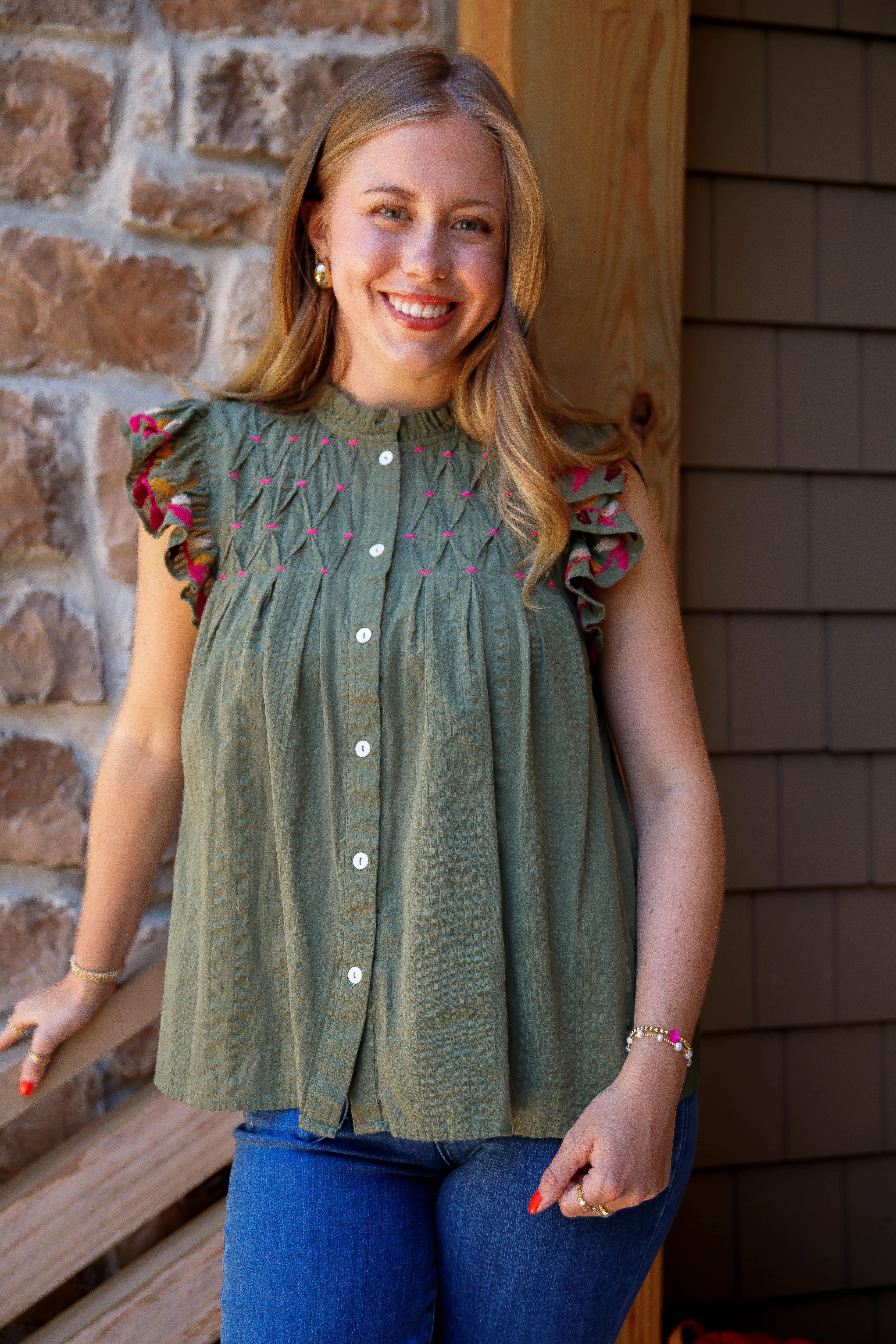 Wants and Needs Blouse Stylish Look