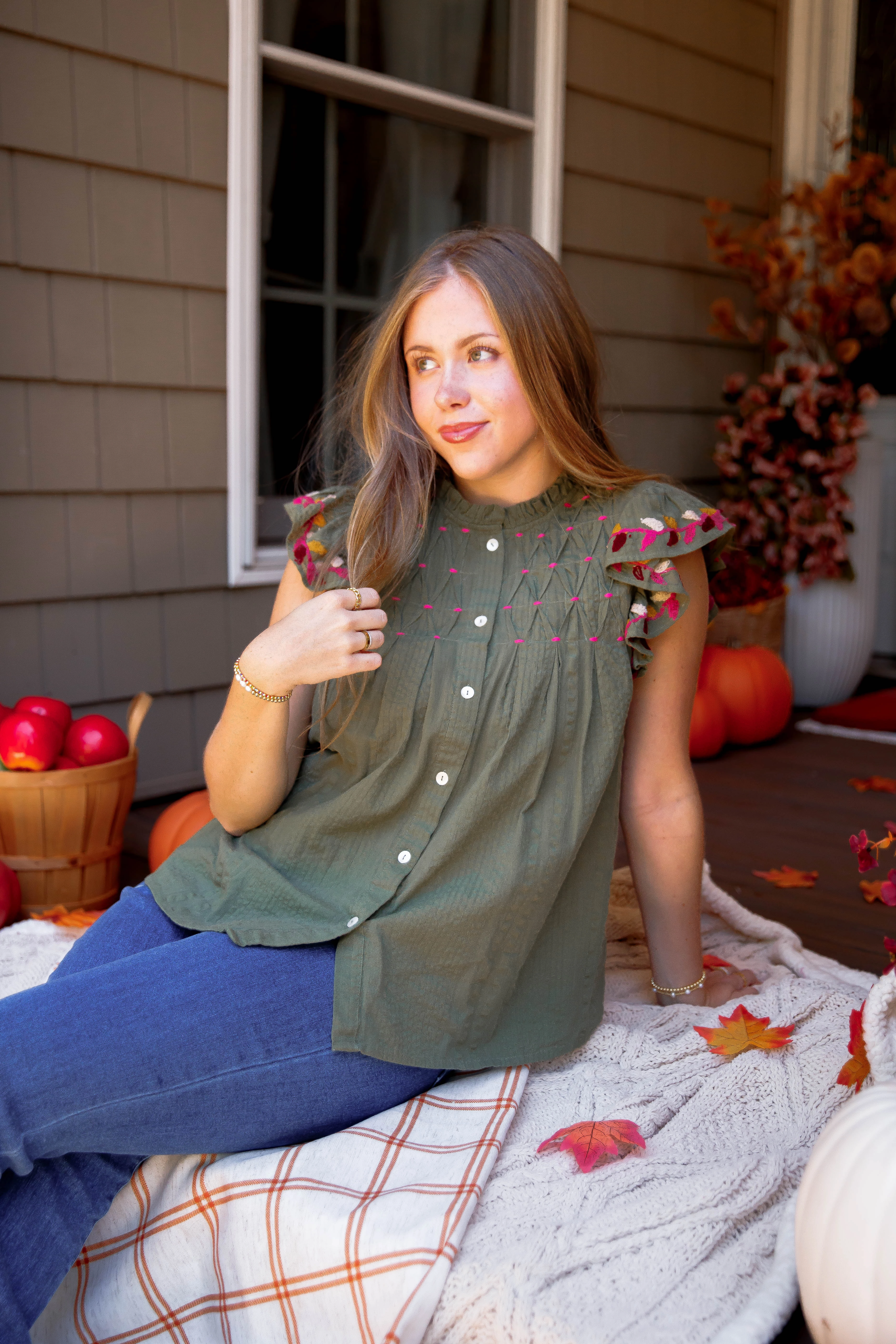 Wants and Needs Blouse Thermal Insulation Layer AllPurpose Design