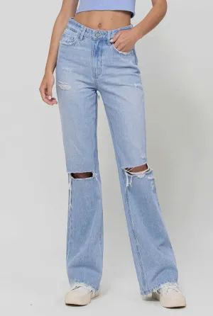 Faith Moves Mountains High Rise Jeans