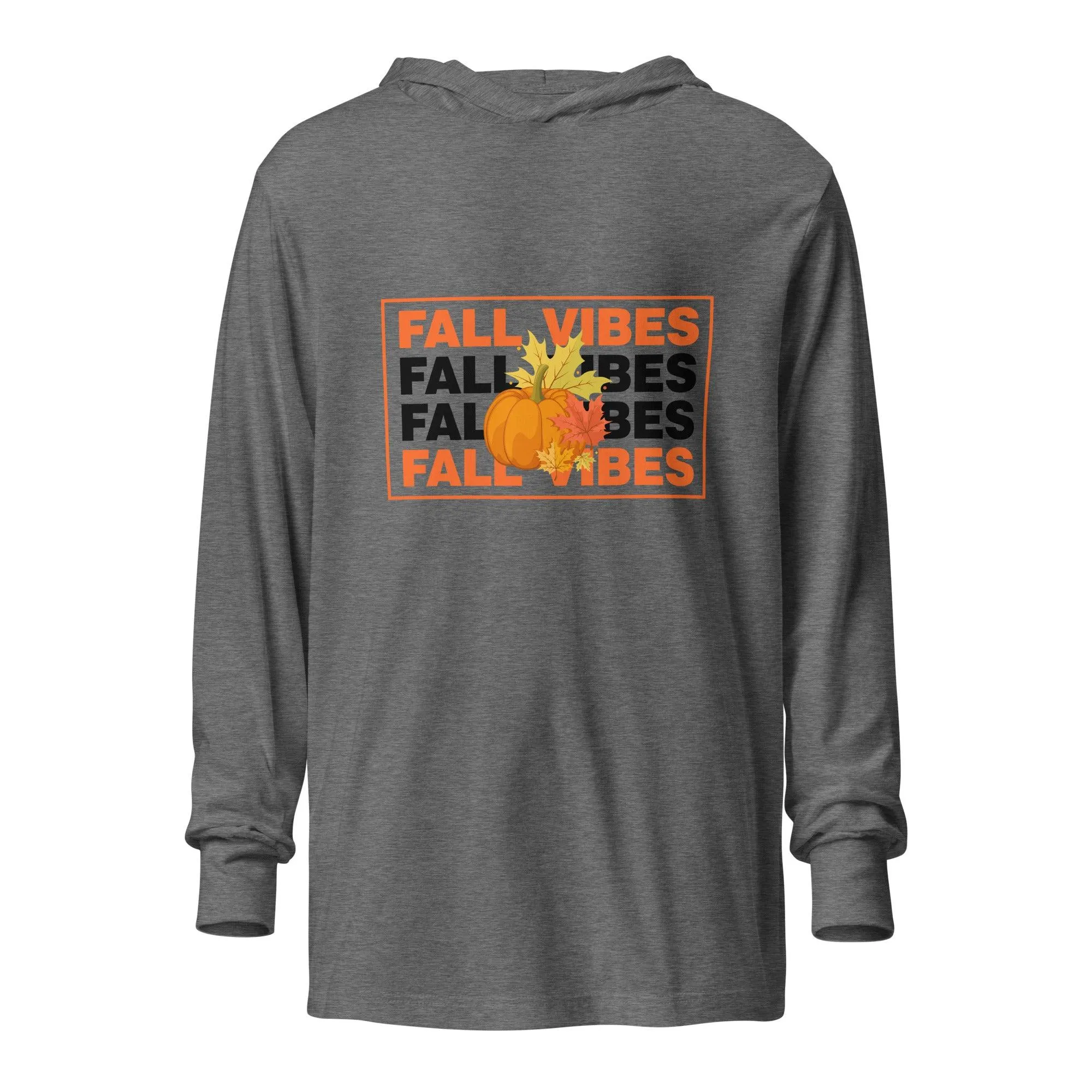 Fall Vibes Hooded long-sleeve tee