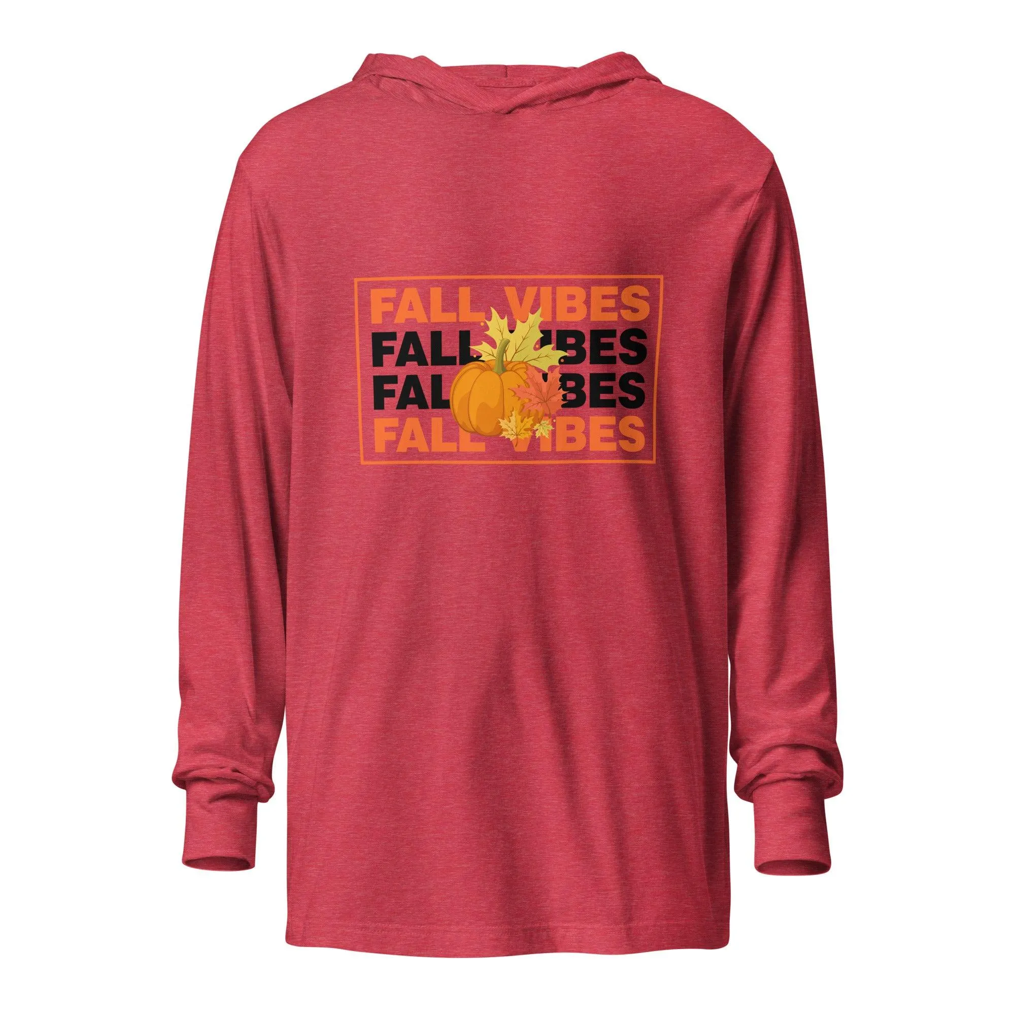 Fall Vibes Hooded long-sleeve tee