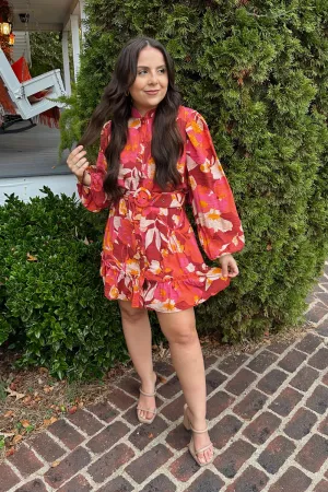Falling into Fall Mini Dress