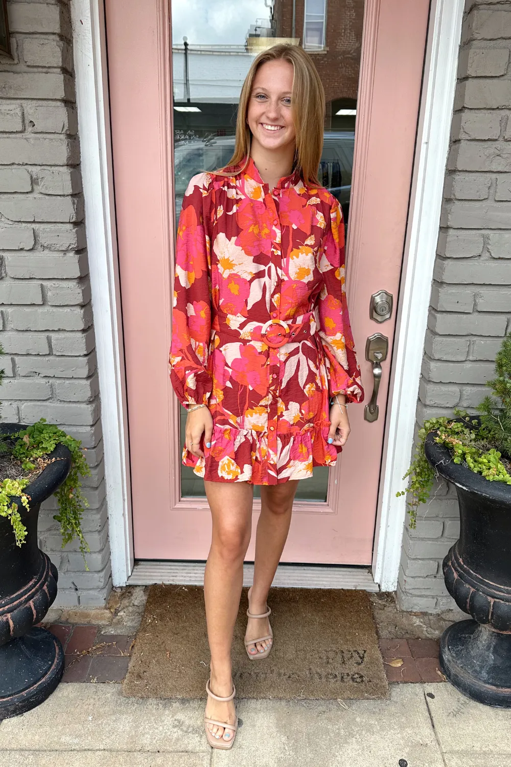 Falling into Fall Mini Dress