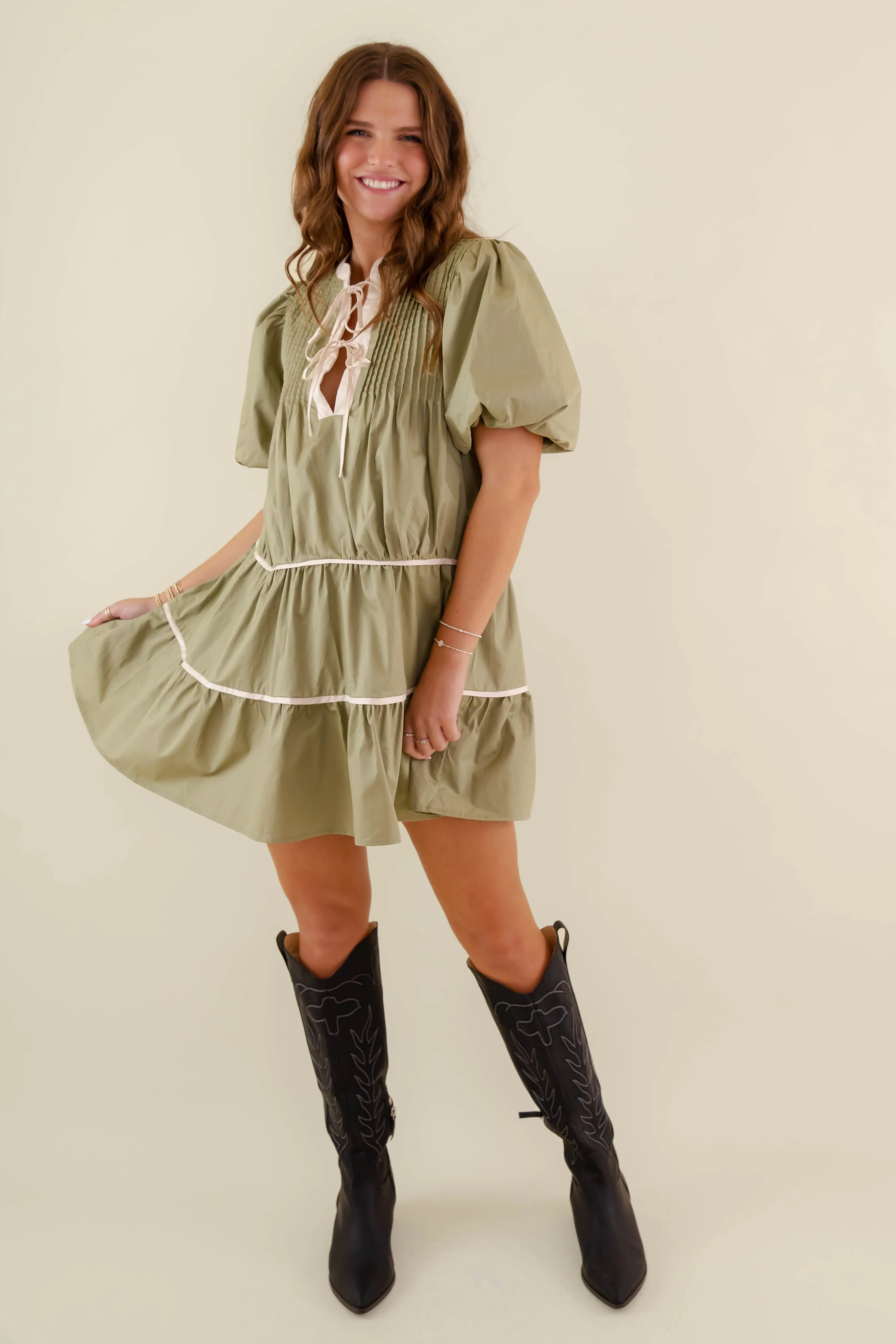 Casual-Look Falling Into Place Dress