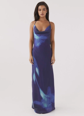 Astra Maxi Dress - Cyber Rose All Time Fit Elegant Vibe
