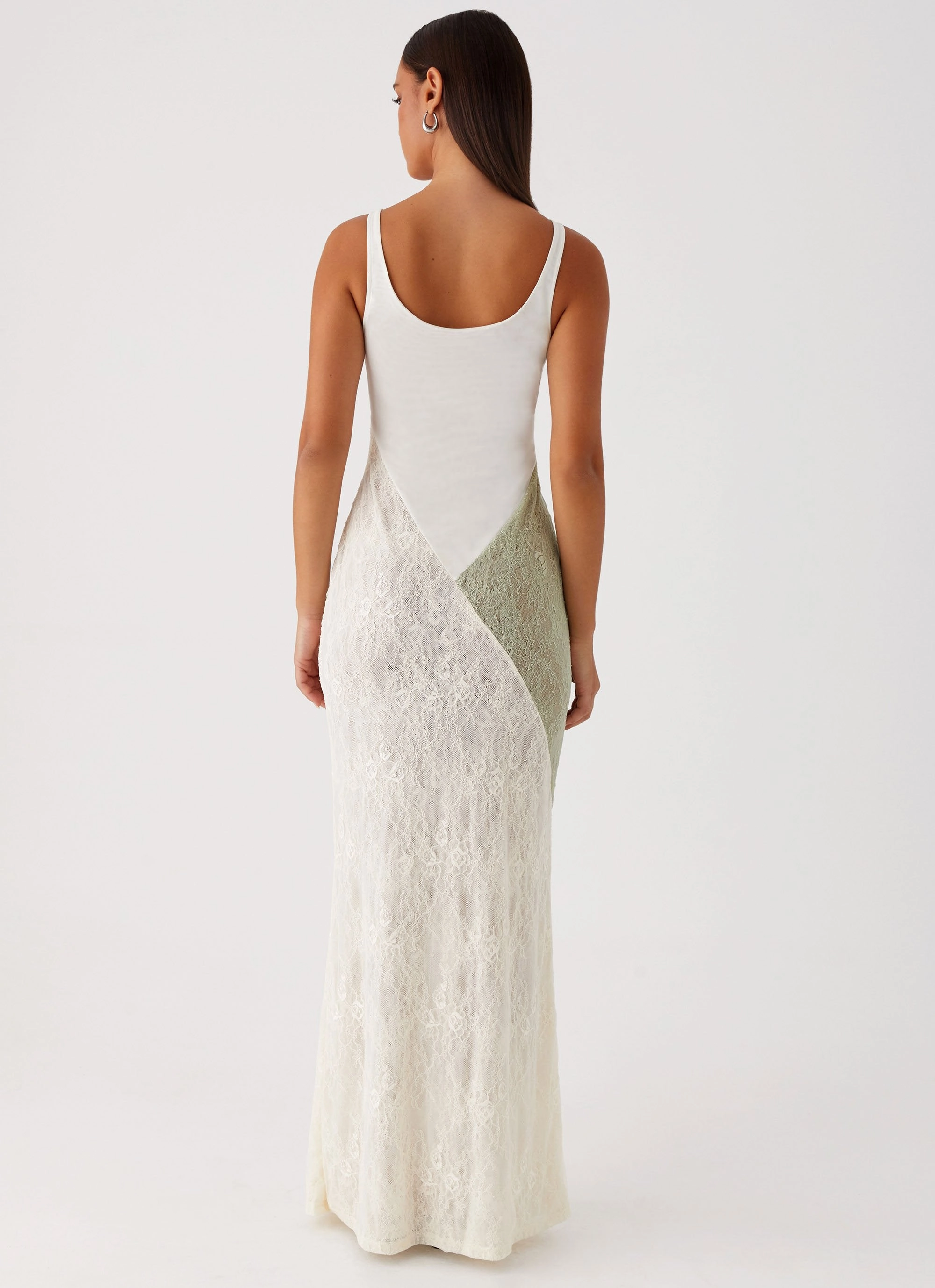 Flattering Layers Euro Ease Twilight Dreams Maxi Dress - Ivory
