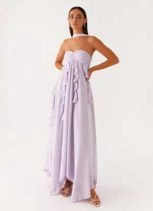 Casual Style Wear Florence Maxi Dress - Lilac