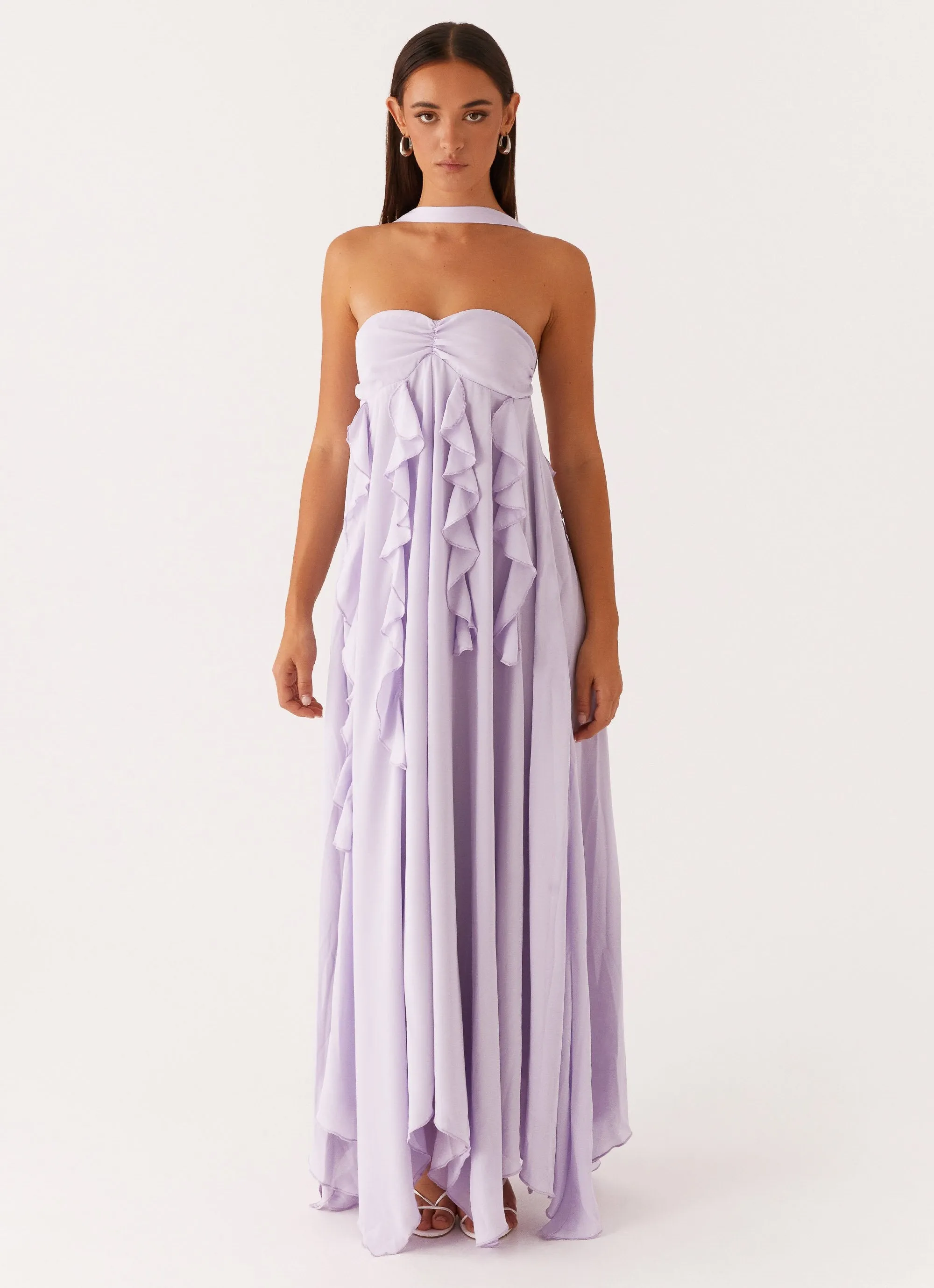 Light Fabrication Florence Maxi Dress - Lilac