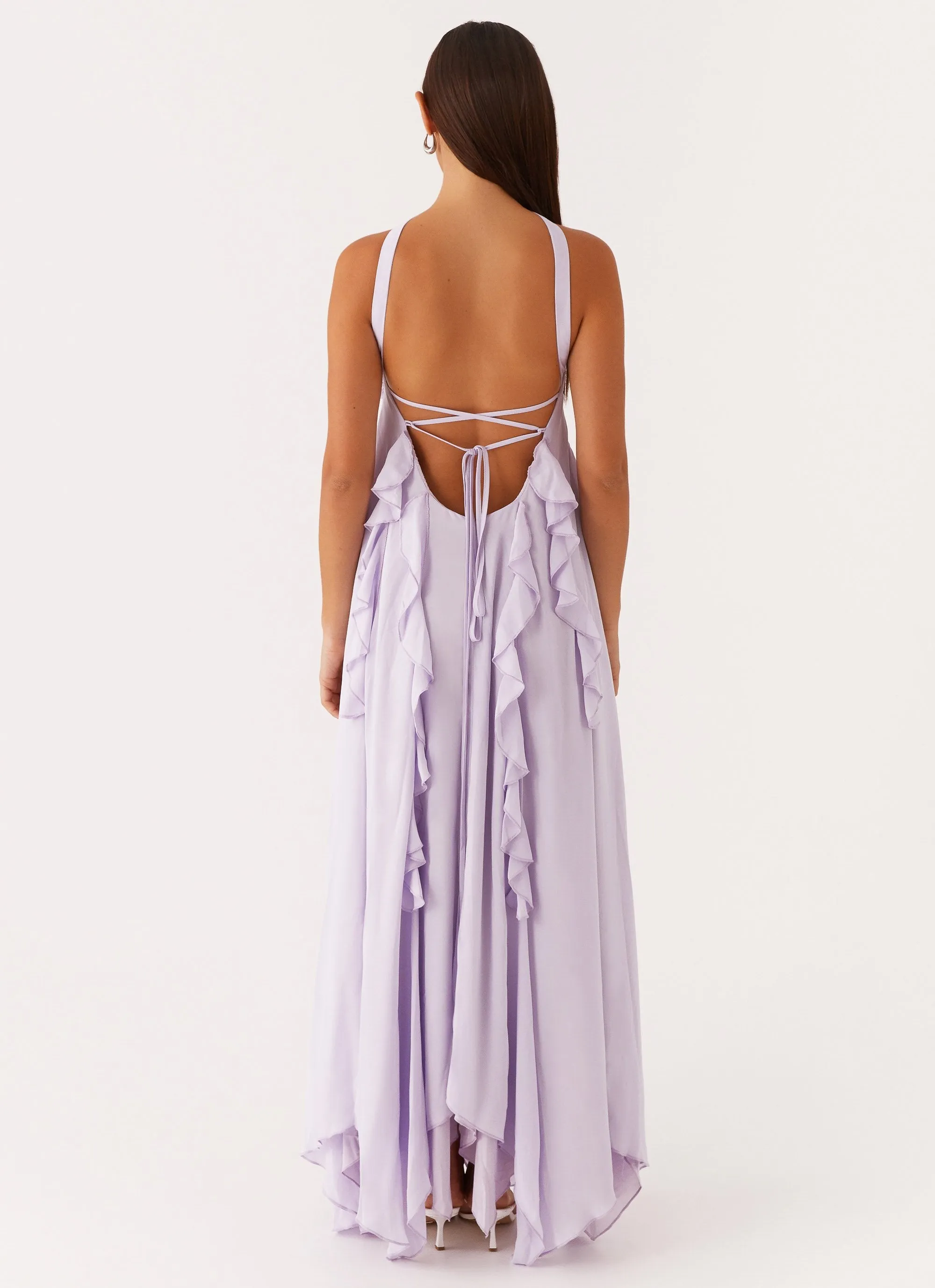 Florence Maxi Dress - Lilac Sophisticated Line Timeless and Comfortable