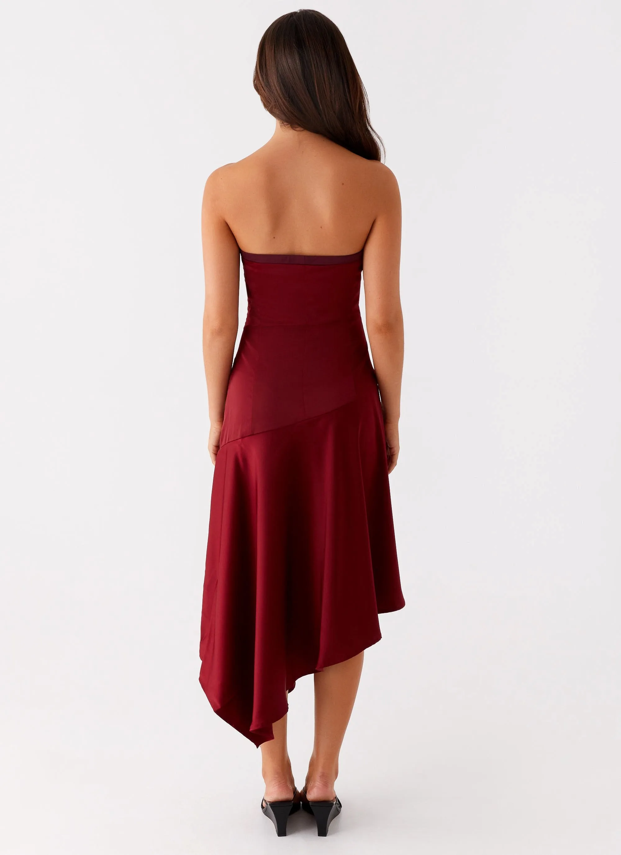 Matisse Midi Dress - Red Bright-colored piece