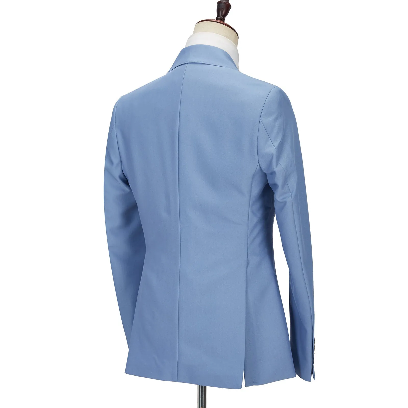 Fashion Men's 3 Pieces Mens Suit Peak Lapel Solid Tuxedos (Blazer vest Pants)