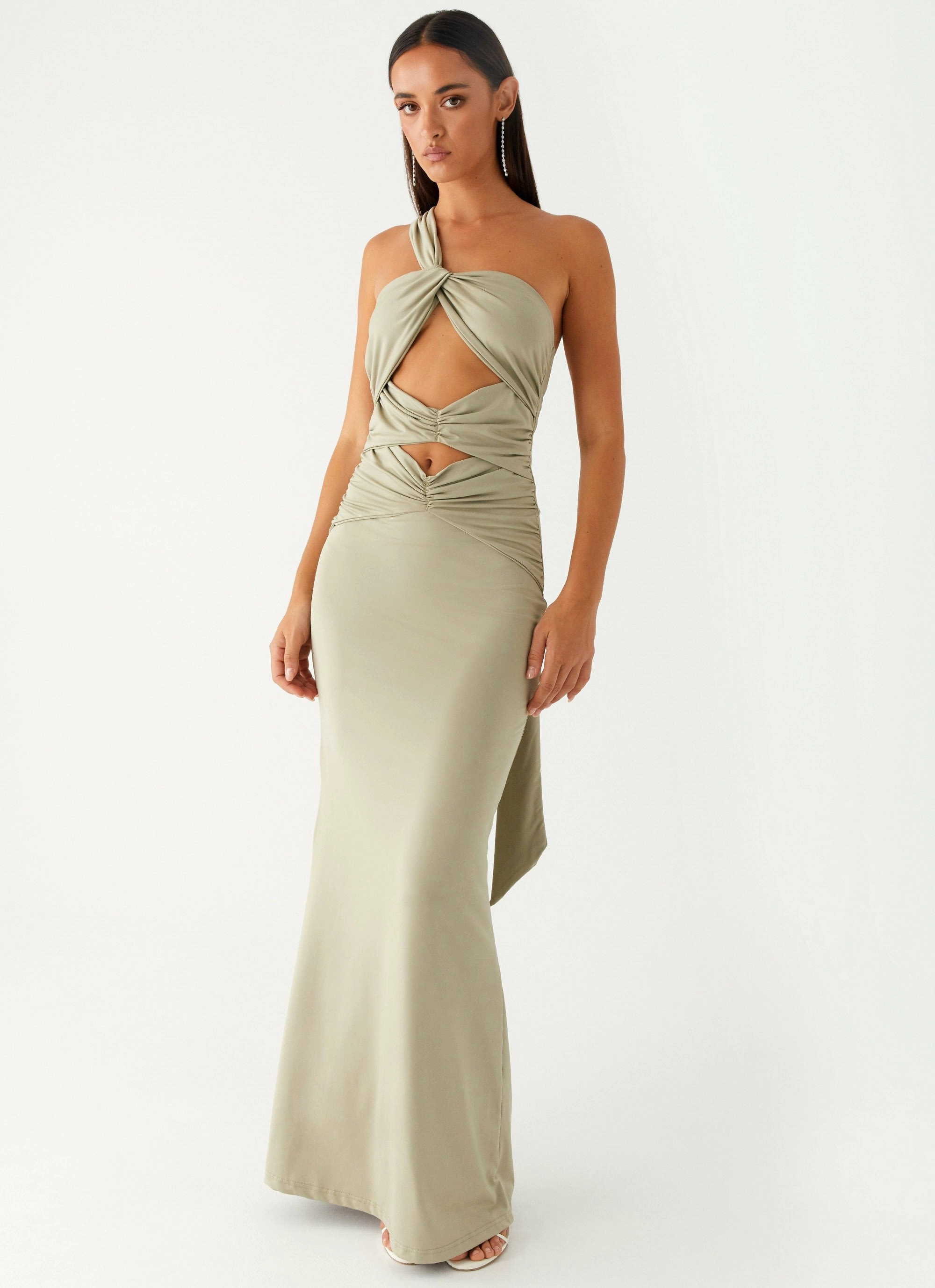 City-Style Christie Maxi Dress - Sage