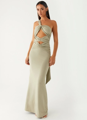 City-Style Christie Maxi Dress - Sage