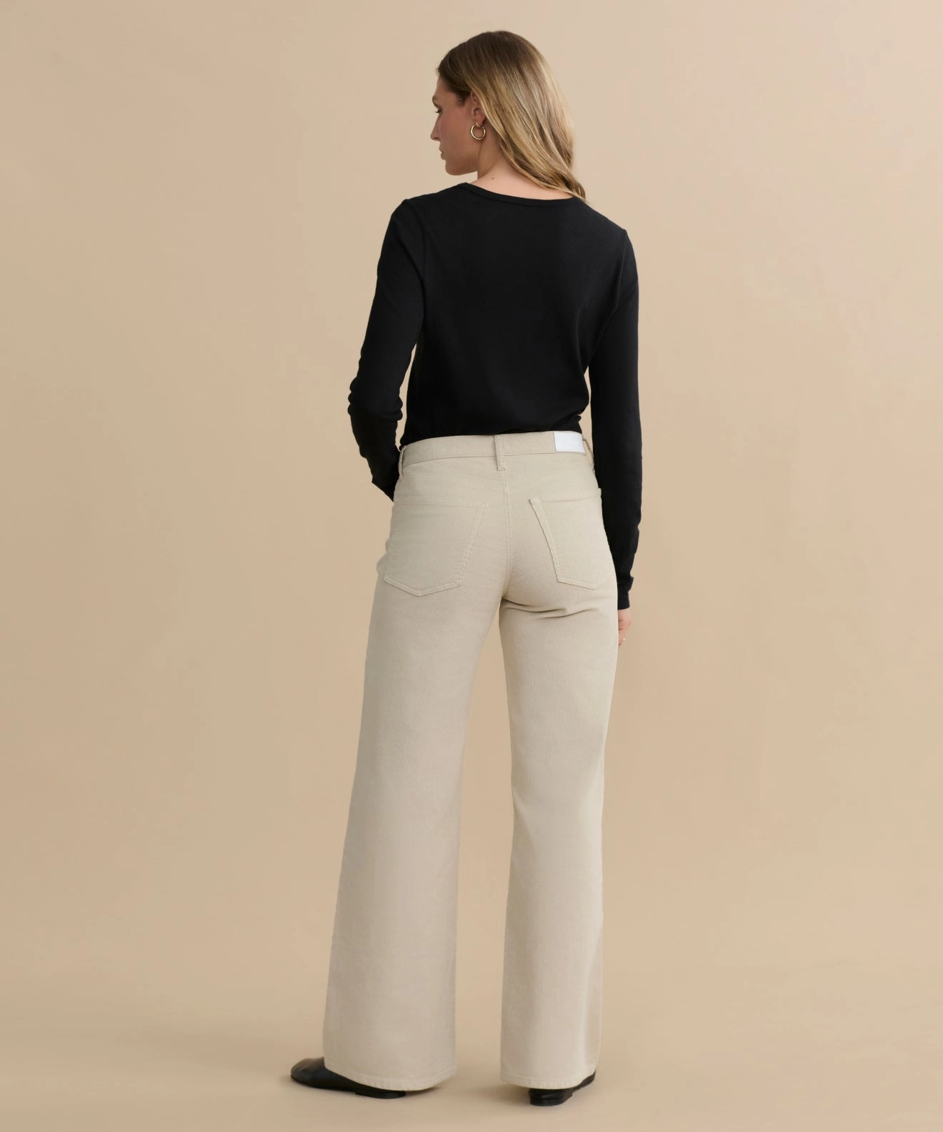 Versatile Fashion Breath Fit Mid Rise Wide Leg