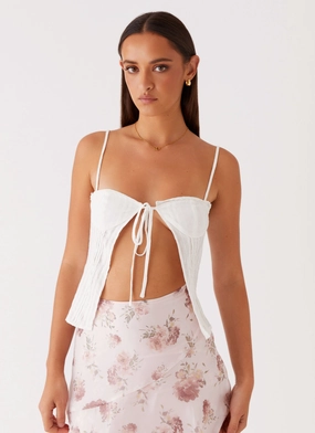 Sustainable Manufacturing Feed The Fire Top - White