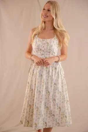 Subtle-Print RESTOCK: Choose Me Midi Dress