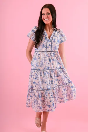 One More Day In Paradise Midi Dress Polished and Elegant Chic Direction