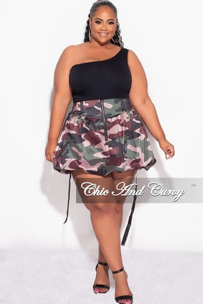 Non Irritating Seams Fast Move Final Sale Plus Size Bodysuit in Black