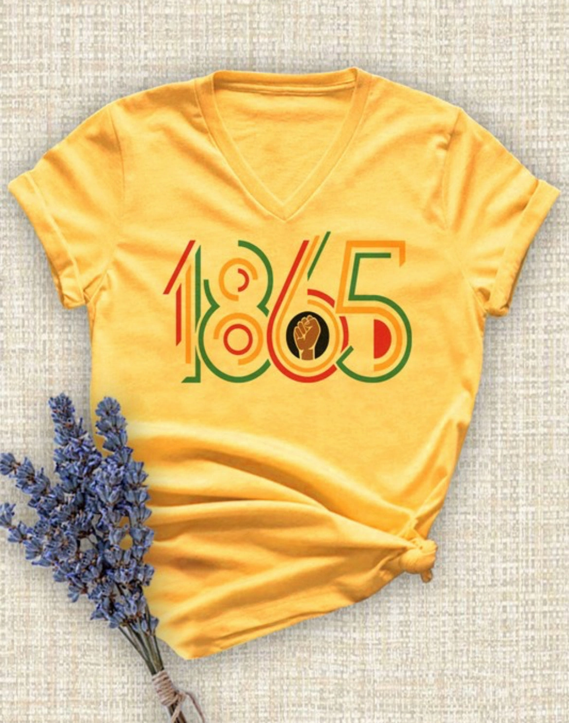 Final Sale Plus Size Oversized Unisex V-Neck Yellow Squash T-Shirt 1865 Light and Cozy