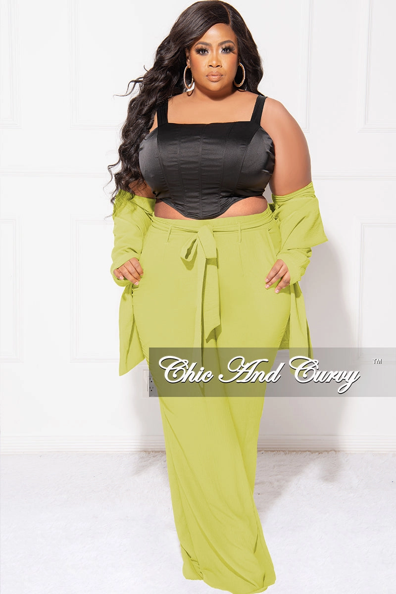 Final Sale Plus Size Satin Sleeveless Corset Top in Black ExpandableSidePanels Flex Fit