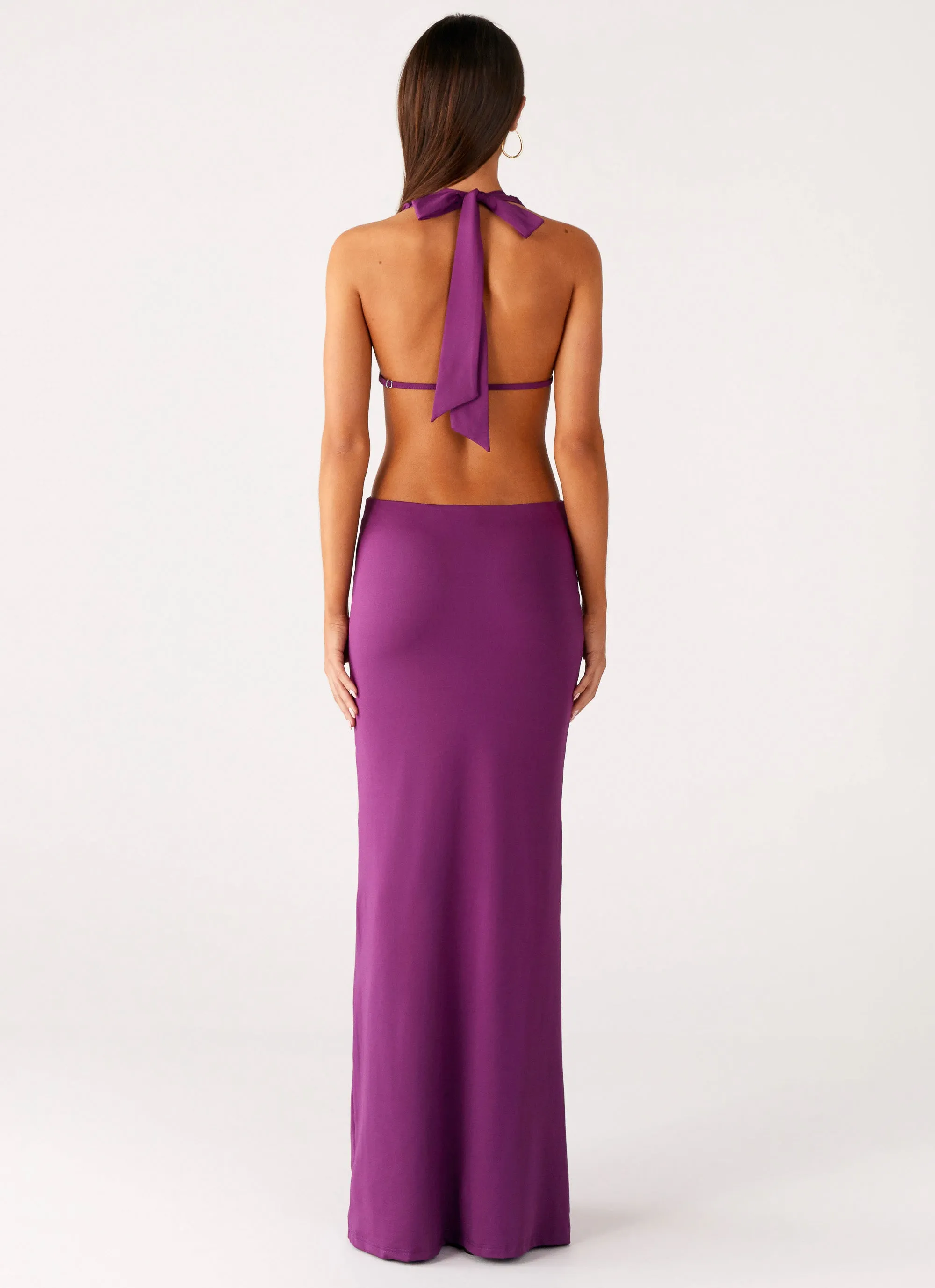 Cozy Vibes Sea Siren Maxi Dress - Violetta