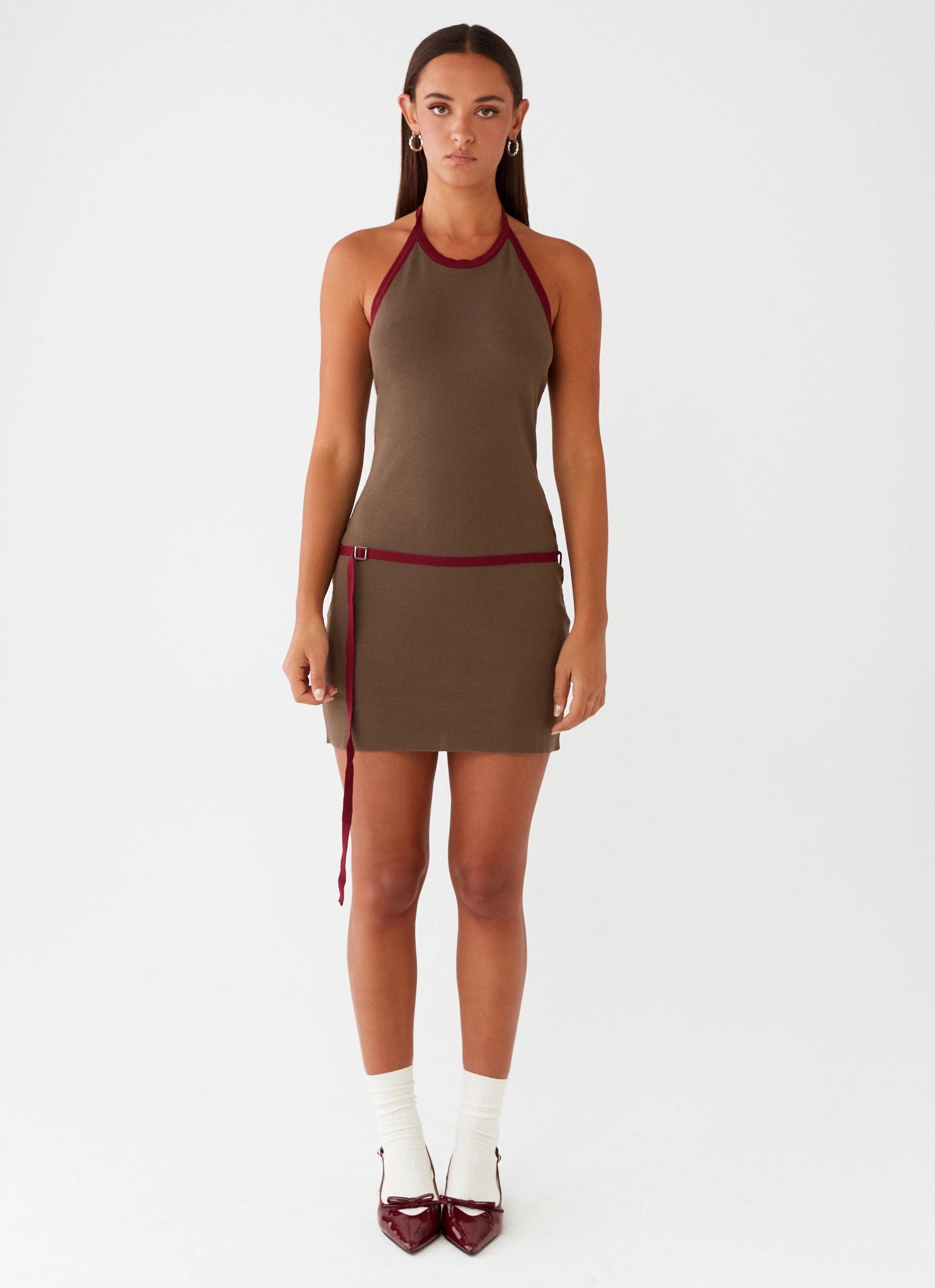 Ferne Mini Dress - Iron Grey Work Option Spring Mood