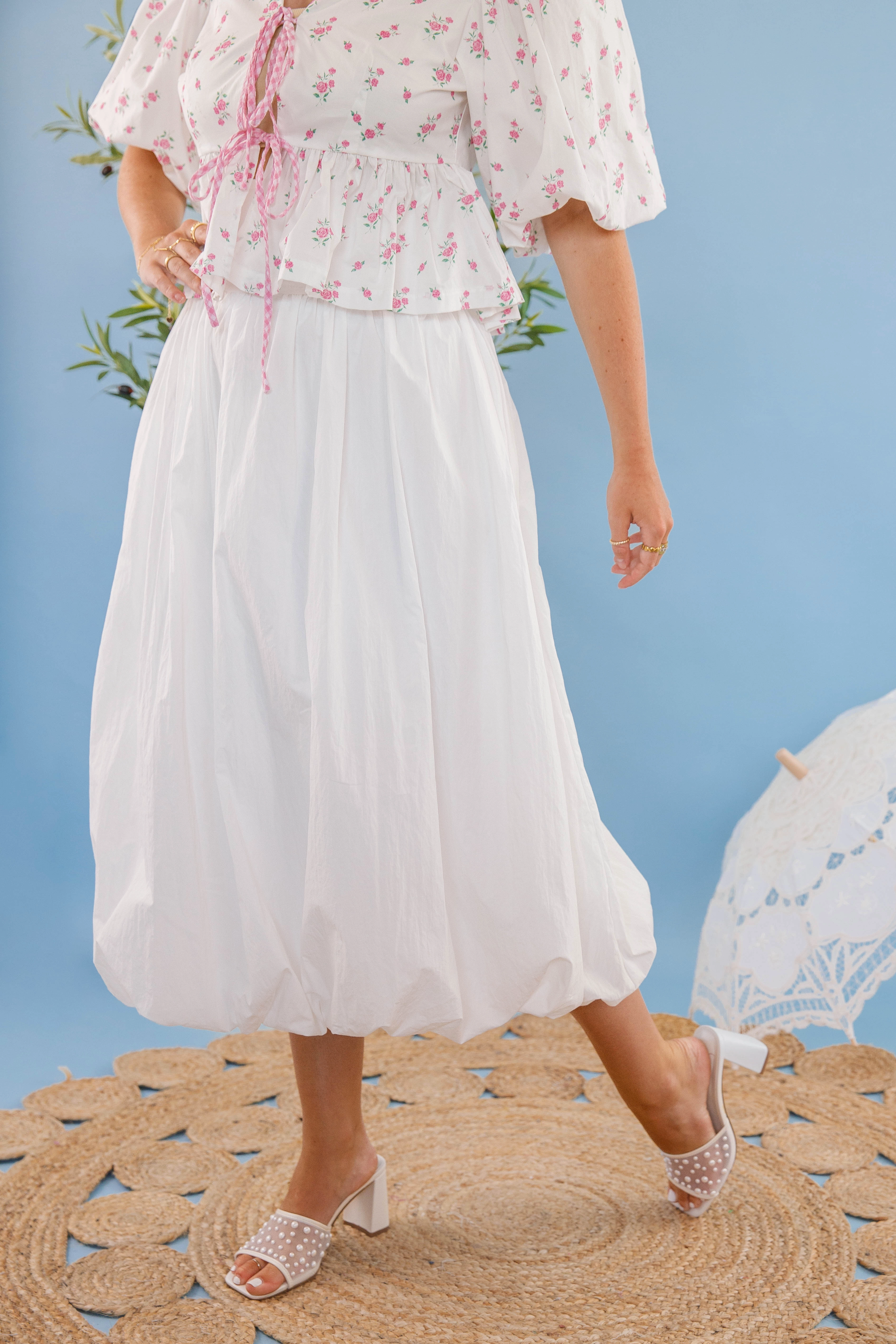 Tear Resistant Non Iron Technology One Dream Away Midi Skirt