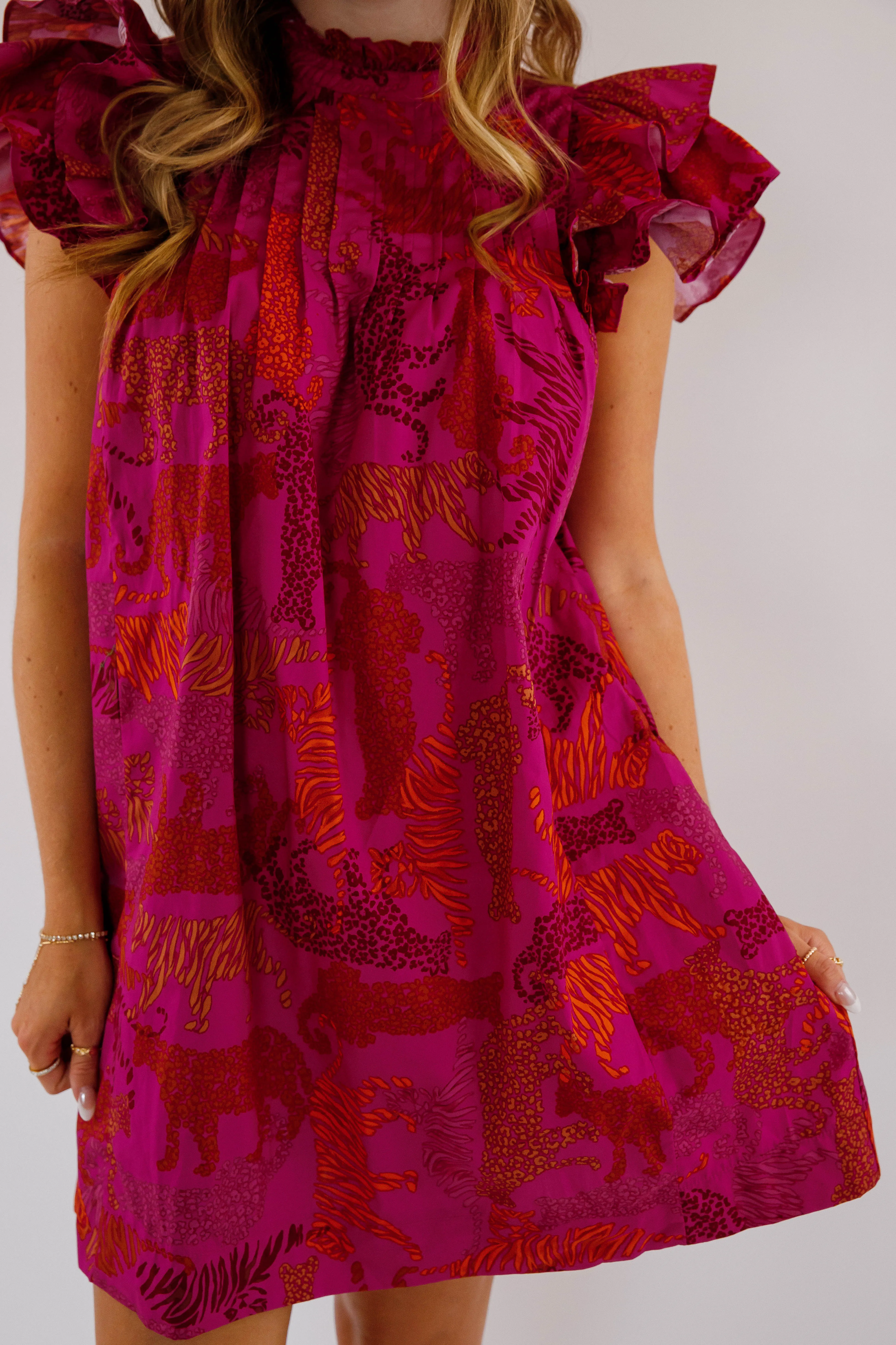 Relaxed Comfort Look Night wear The Eye Of the Tiger Dress