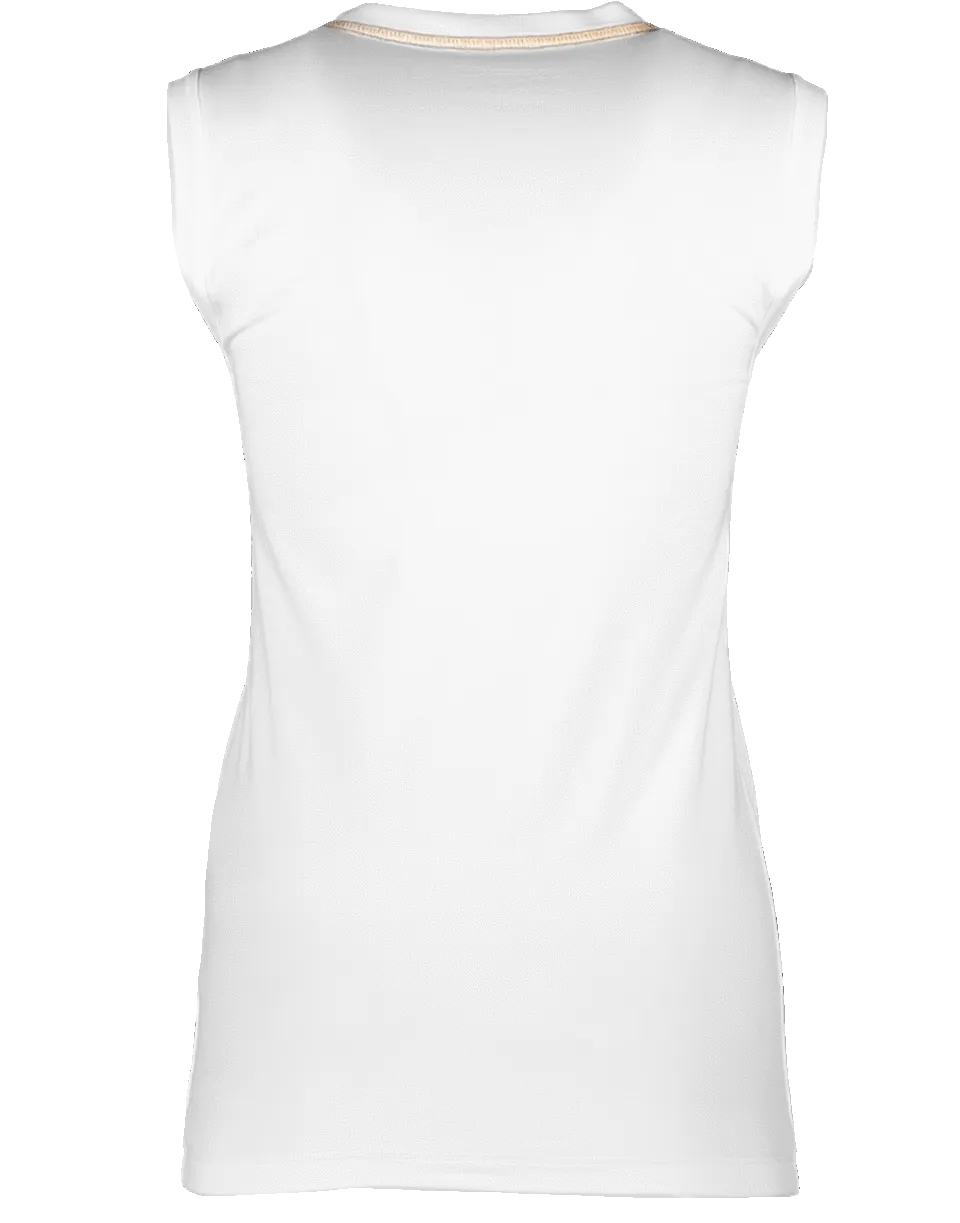 Flat Lurex Stitch T-Shirt