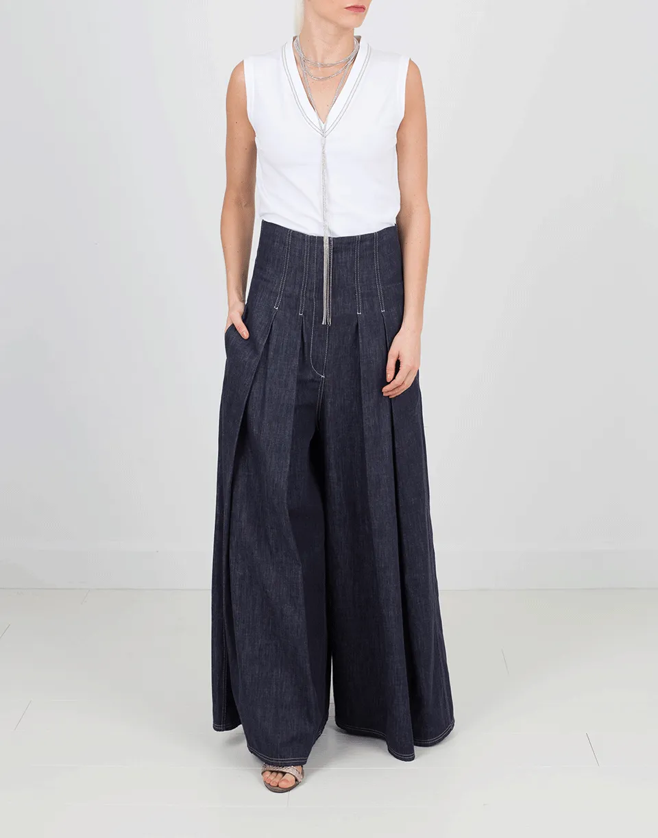 Flat Lurex Stitch T-Shirt