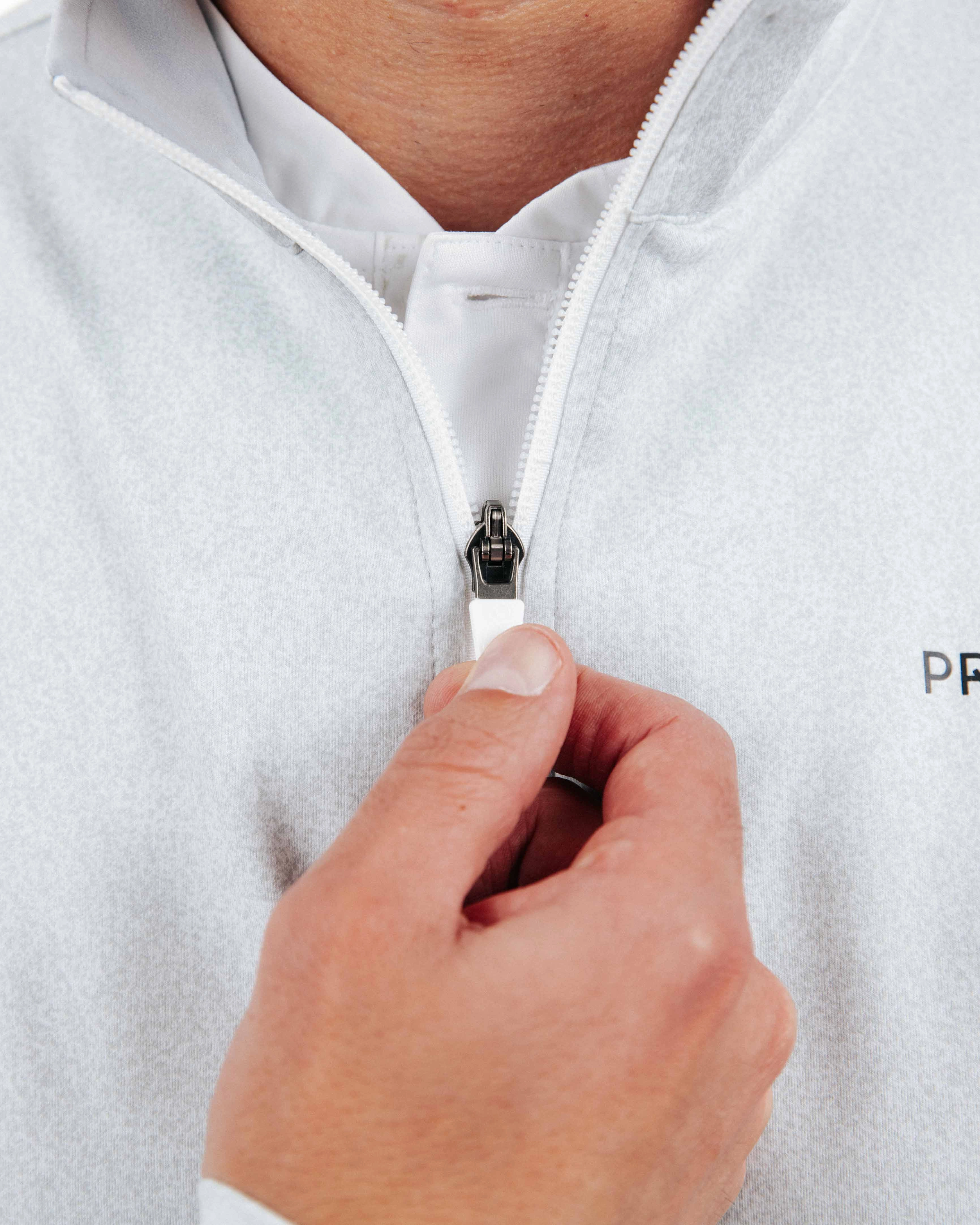Street Style Light Static Classic Quarter Zip