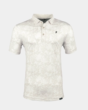 Gold Marble Classic Polo Reverseble Design Low Profile Waistband Integration