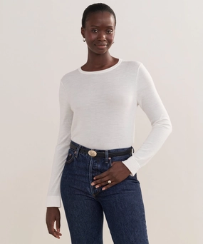 Casual Sweater AbrasionResistantEdging Mercer Crewneck