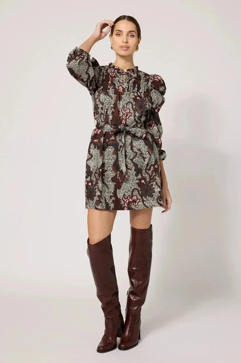 Light and breezy summer dress Printed-Fabric Cleobella Ivana Mini Dress