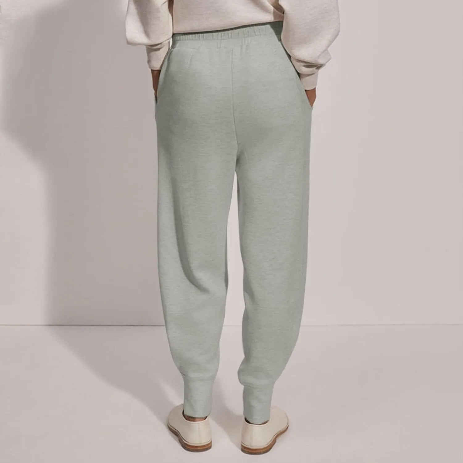 Fleece Lined Joggers Women Baggy Elastic Waist Jogger Sweatpants Warm Casual Athletic Golf Joggers with Pockets