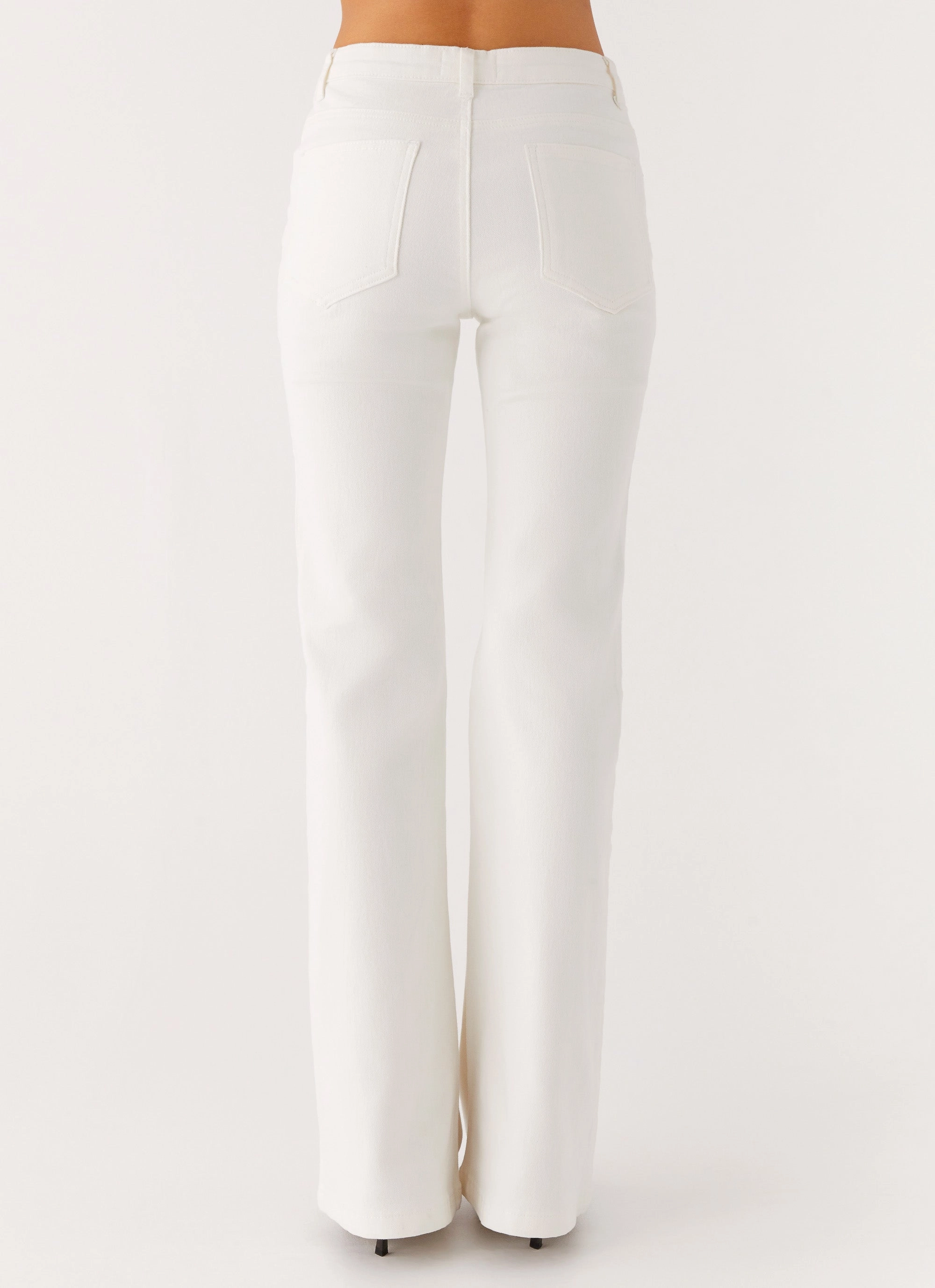 Aldo Bootleg Jeans - White FlameRetardantTreatment HeatRegulatingLining