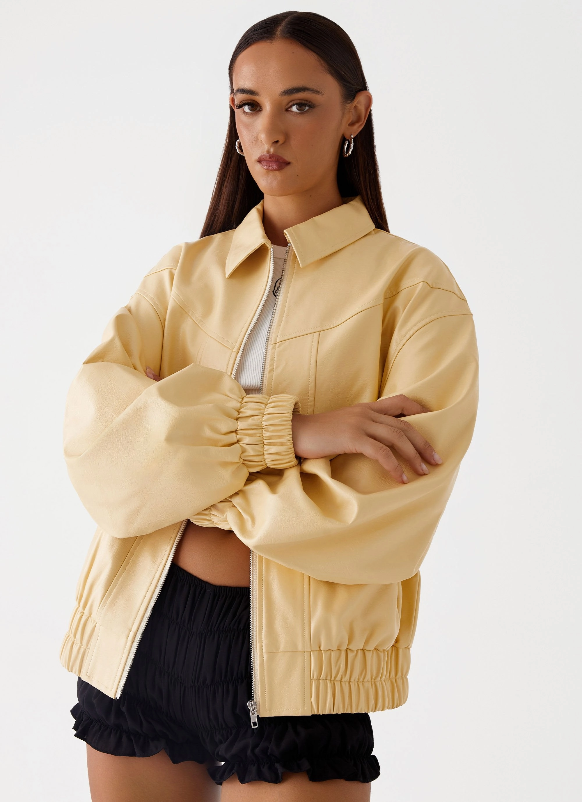 Seam Sealed Construction ErgonomicCut Holland Bomber Jacket - Yellow