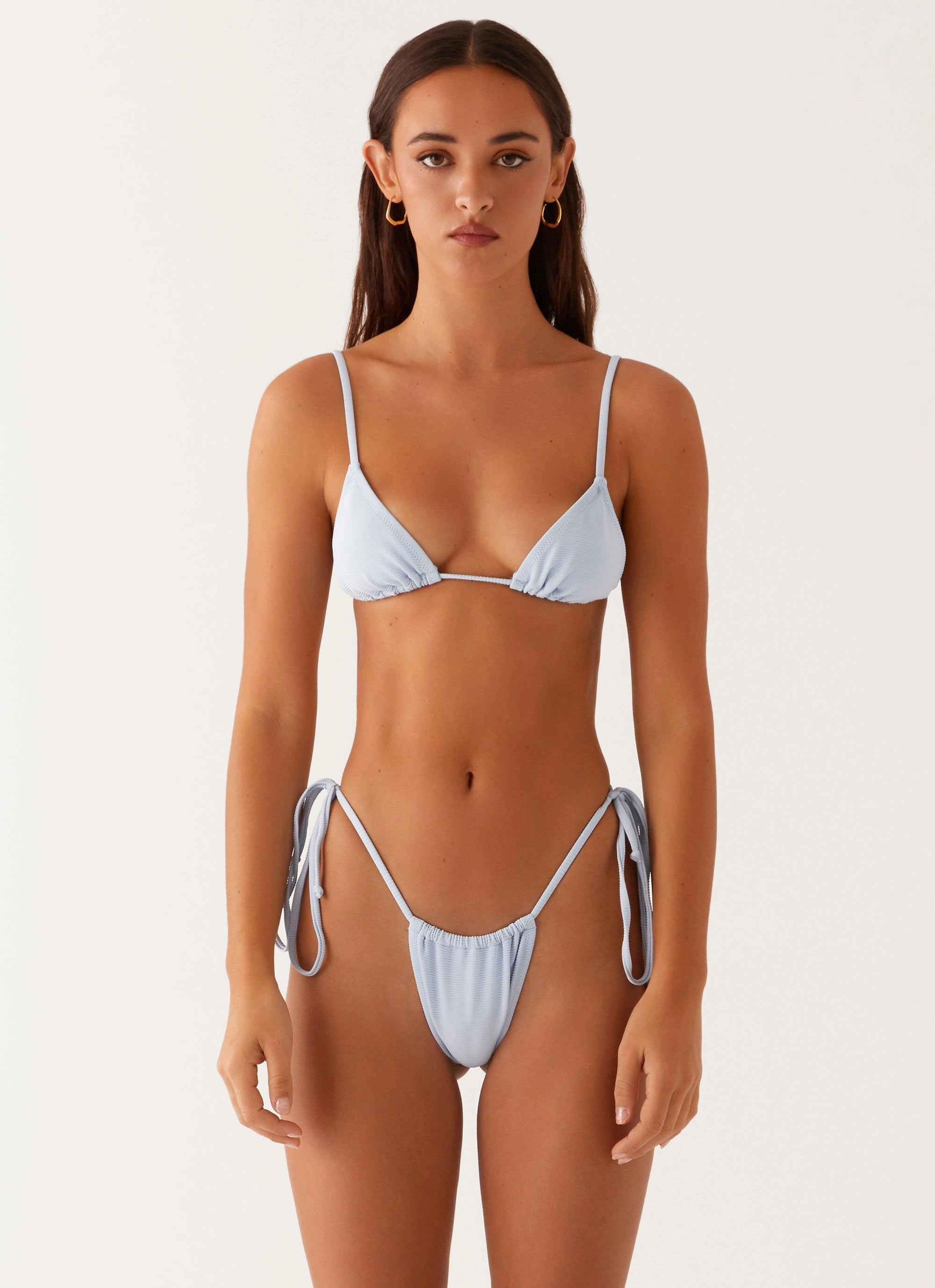 Calista Bikini Bottoms - Blue interest venue UVProtective Outer Layers