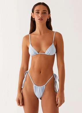 present venue Compression Fit Calista Bikini Bottoms - Blue