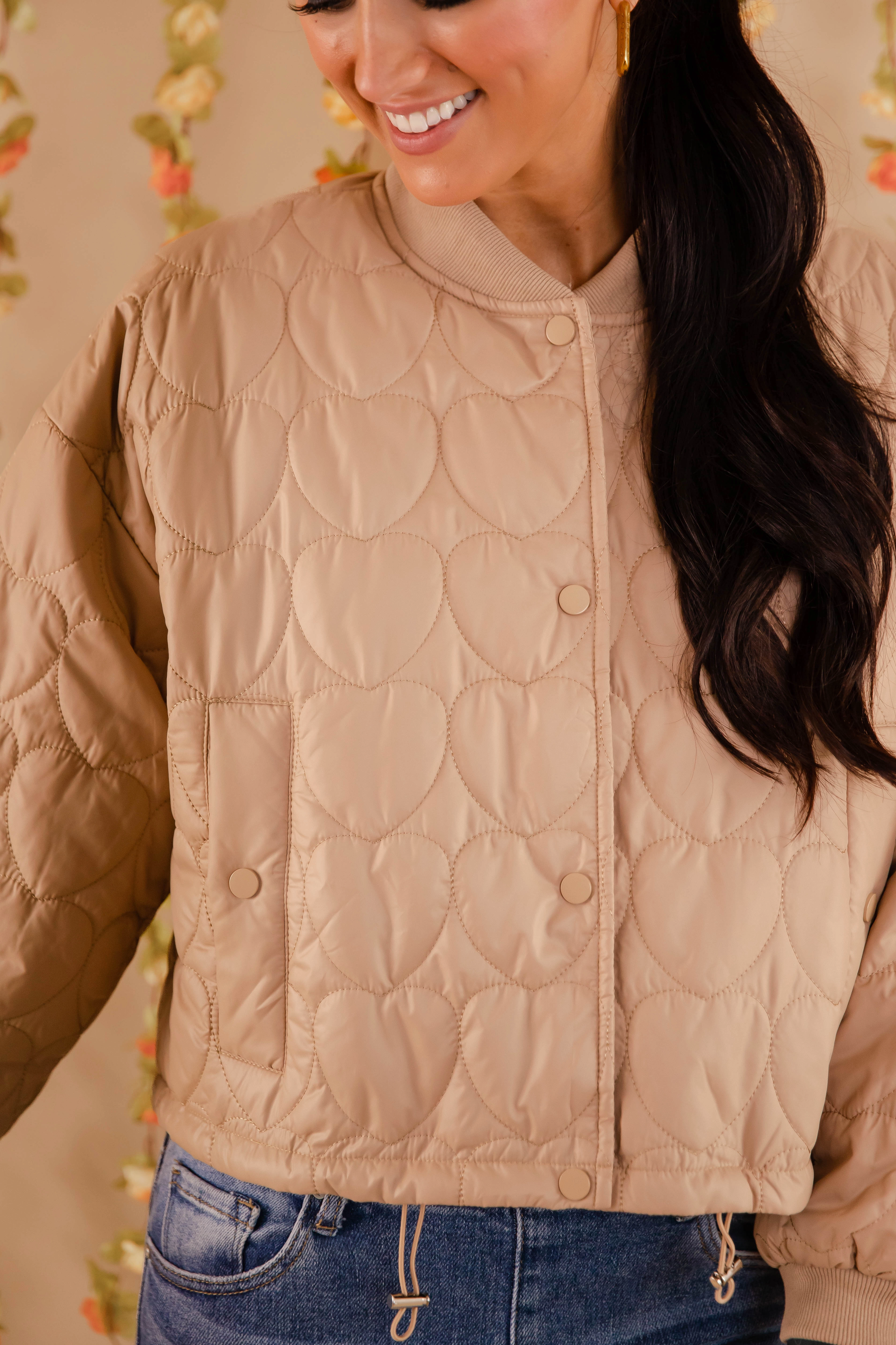 Garment Washed Softness Biodegradable Fiber Blend Feelings For You Jacket